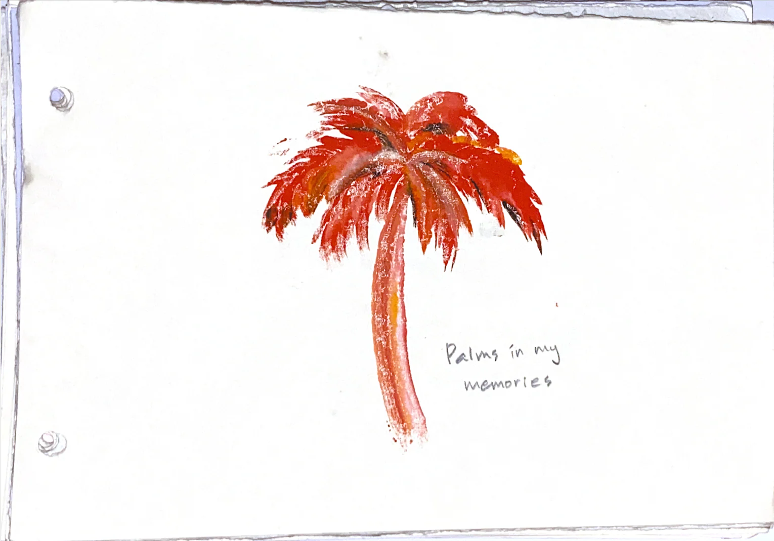 palms in memories — 1